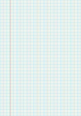 Paper Graph Exercise. Vector Illustration.のイラスト素材