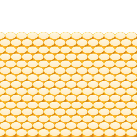illustration of alot of cigarette filters on white backgroundのイラスト素材