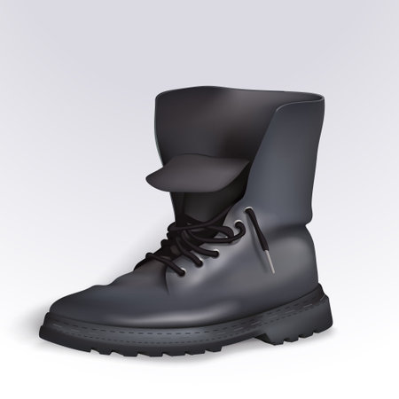 old man bootのイラスト素材