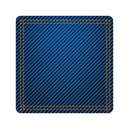 denim tag isolatedのイラスト素材