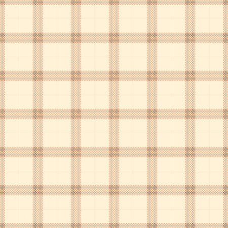 vintage yellow tartan seamless pattern backgroundのイラスト素材
