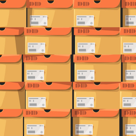 a lot of carton shoe boxes background