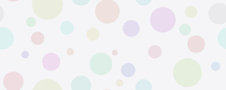 a circle light colors seamless pattern backdropのイラスト素材