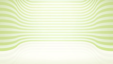 green color stripped warp back bright floorのイラスト素材