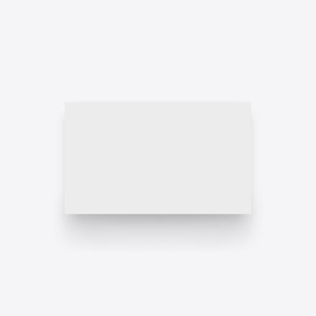 a white paper card with white backdropのイラスト素材