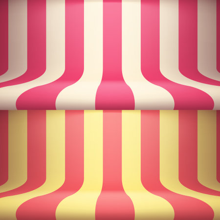 holiday color stripped warp backgrounds in setのイラスト素材