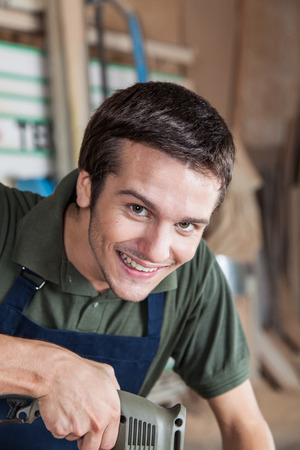 Carpenter workingの写真素材