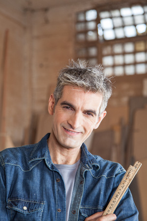 Carpenter workingの写真素材