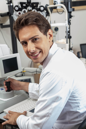 eye clinicの写真素材