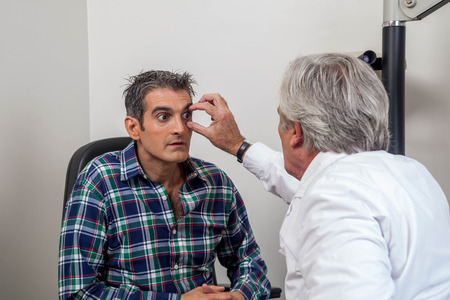 eye clinicの写真素材