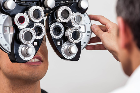 eye clinicの写真素材