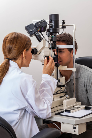 eye clinicの写真素材