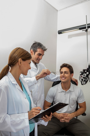 eye clinicの写真素材