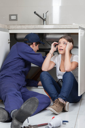 The Plumberの写真素材