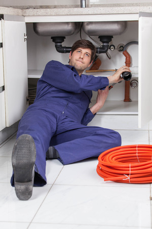 The plumberの写真素材
