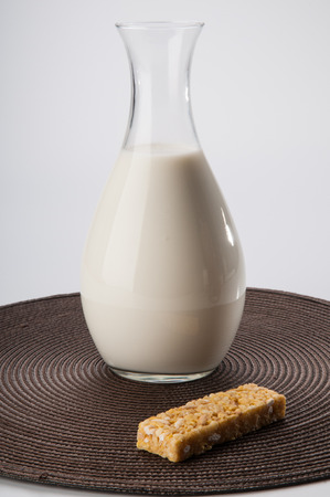 Bottle of milkの写真素材