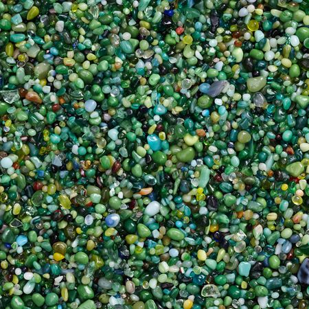 textured background form by colorful small stonesの写真素材