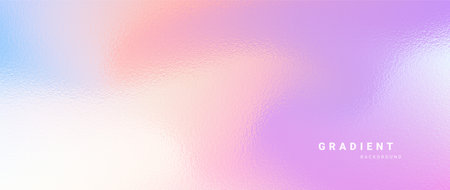 Holographic foil background. Hologram texture. Vector illustration.のイラスト素材