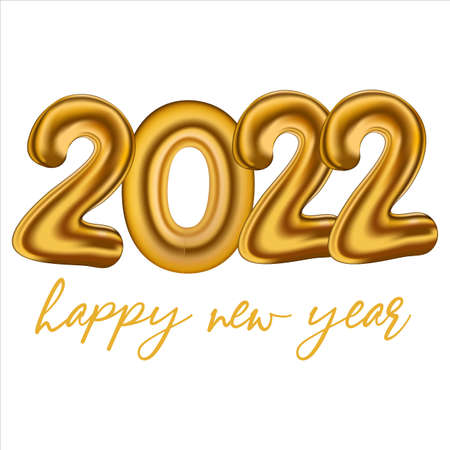 2022 Argentina flag background, 2022 Happy new year with Argentina flag design, Happy new year 2022 text design, 2022 bannerのイラスト素材