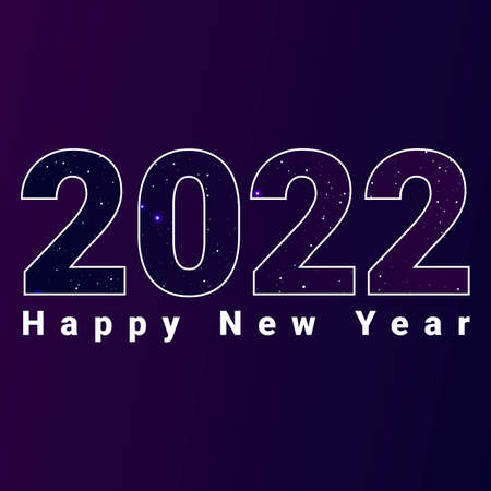 2022 Argentina flag background, 2022 Happy new year with Argentina flag design, Happy new year 2022 text design, 2022 bannerのイラスト素材