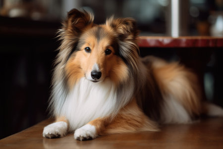 Shetland Sheepdog, Shetland Sheepdog, Sheltie AI Generatedの素材
