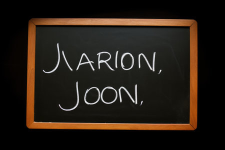 Welcome japan, written on a blackboard, Handwriting the text "Job Vacancy" on a black chalkboard, AI Generatedの素材