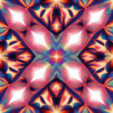 Decorative artistic expression shapes modern motif designの素材