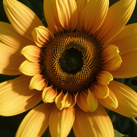 Tall garden sunshine petals bloom summer sunflower flower sunの素材