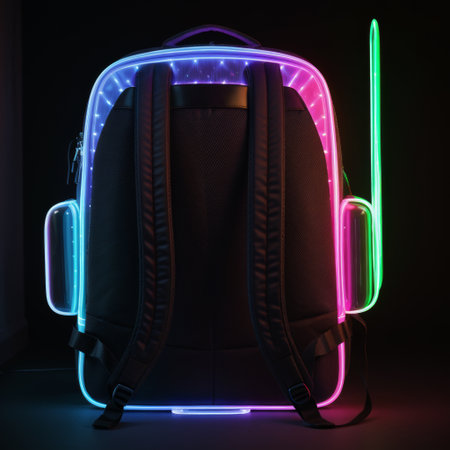 Modern storage illumination bag outdoor bright gear carryの素材