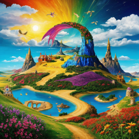 Skyline dye pigmented fiction weather dream texture surrealの素材