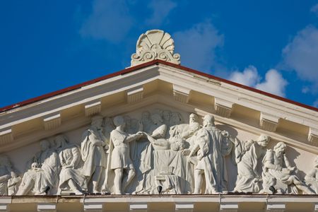 Anatomy institute in Iasi, Romania.の写真素材