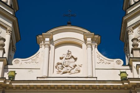 Metropolitan cathedral in Iasi, Romania.の写真素材