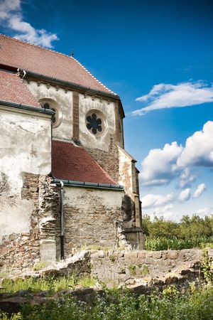 Old Cistercian Church in Carta, Romaniaの写真素材