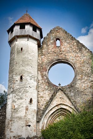 Old Cistercian Church in Carta, Romaniaの写真素材