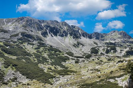 Slaveiu Ridge Retezat Mountains in Romania.の写真素材