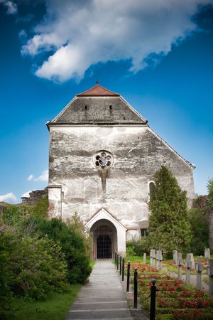 Old Cistercian Church in Carta, Romaniaの写真素材