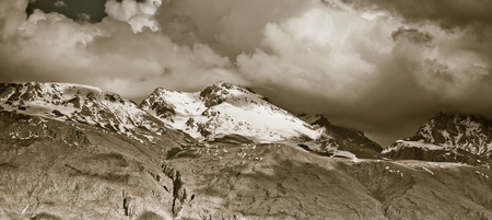 Beautiful spring landscape of the mountains of Aladaglar National Park in Turkey.の写真素材