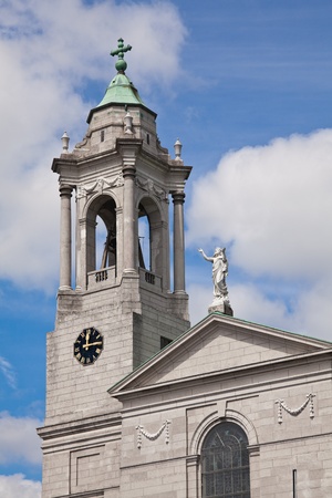 Tower of St. Paul church in Athlone, Ireland.の写真素材