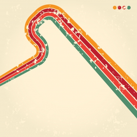 vector retro backgroundのイラスト素材