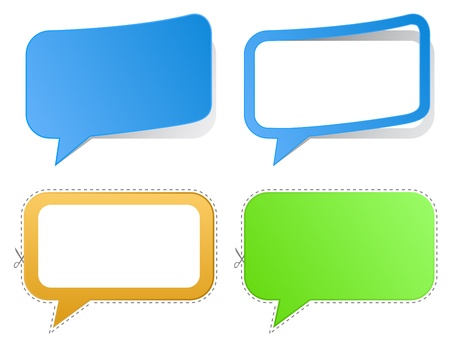 speech bubbleのイラスト素材