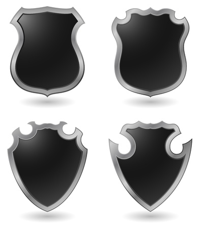 shield badge vector iconのイラスト素材