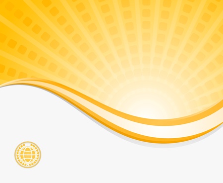 business backgound - sunbeam templateのイラスト素材