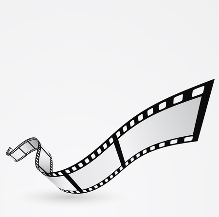 film roll moving design abstract backgroundのイラスト素材