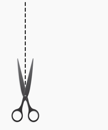 scissors abstract backgroundのイラスト素材