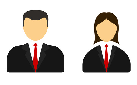 person user icon man womanのイラスト素材