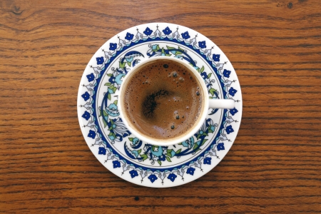 Cup of Turkish Coffeの写真素材
