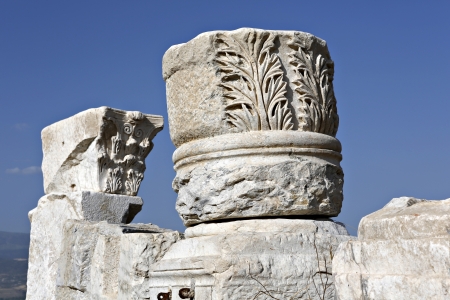 Laodikya Ancient City in Denizli, Turkey の写真素材