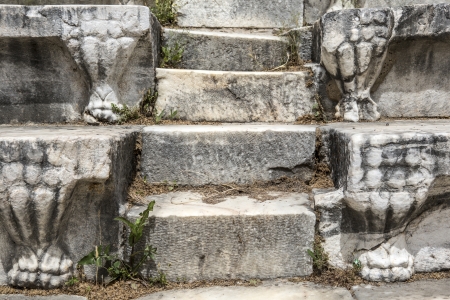 Bouleuterion, Aphrodisias, in Denizli, Turkeyの写真素材