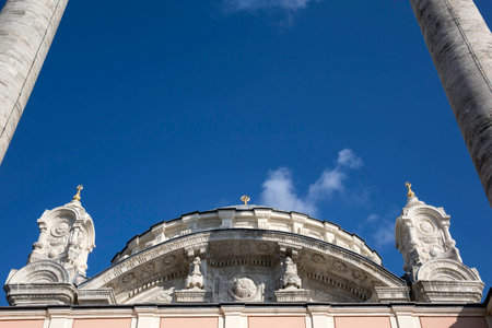 Ortakoy Mosque in Istanbul, Turkey.の写真素材