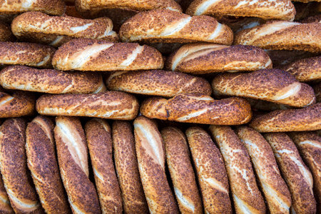 Turkish Bagels / Simit, Istanbul, Turkey